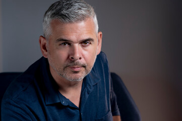 Fototapeta premium Stylish Male mid-50s