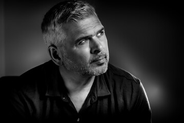 Stylish Male mid-50s