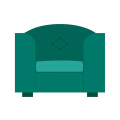 sofa isolated on white