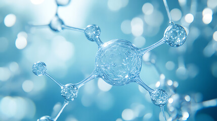 3D Hydrogen in Soap Bubble: Repeats the theme of hydrogen technology and its environmental benefits