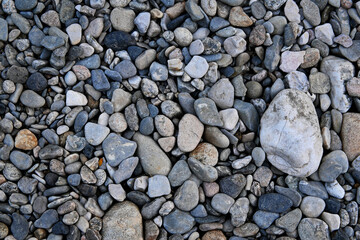 natural gravel ground surface texture backdrop