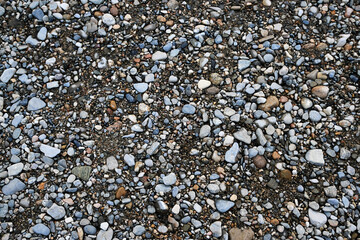 natural gravel ground surface texture backdrop