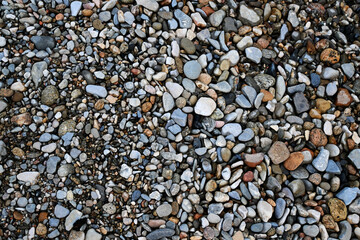 natural gravel ground surface texture backdrop