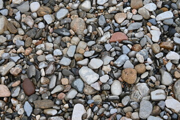 natural gravel ground surface texture backdrop