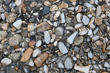 natural gravel ground surface texture backdrop
