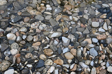 natural gravel ground surface texture backdrop
