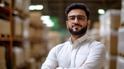 Logistics Manager in Warehouse Environment