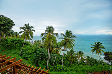 View to the Samana Bay, Dominican Republic
