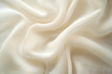 Obraz premium Light cream canvas texture, neutral and soft, canvas.