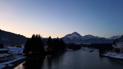 austria tirol winter snow landscape