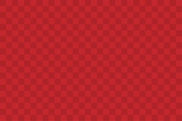 市松模様（濃い赤）、和柄、背景、壁紙、パターン