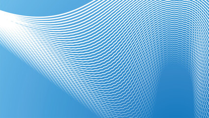 Blue light abstract background with stripes zigzag lines for backdrop