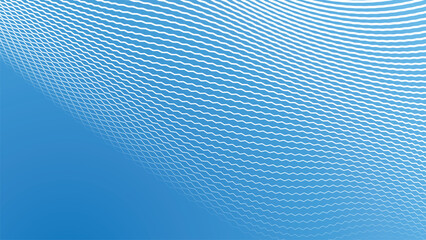 Blue light abstract background with stripes zigzag lines for backdrop