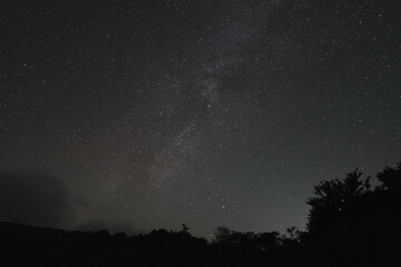 天狗高原の星空