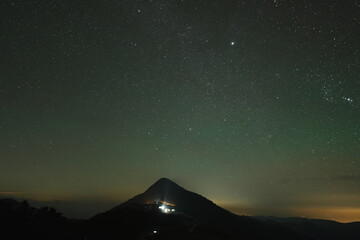 天狗高原の星空
