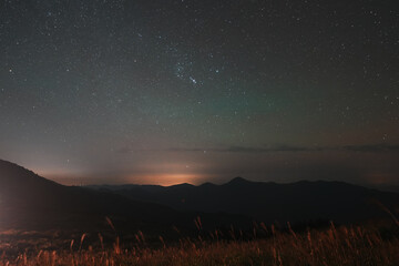 天狗高原の星空