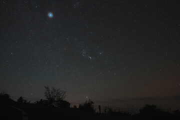 天狗高原の星空