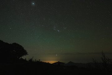 天狗高原の星空