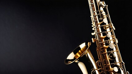 Naklejka premium saxophone
