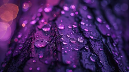 Purple Dew Drops