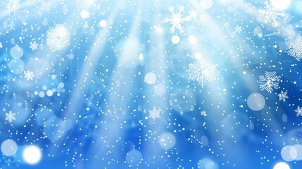 Obraz premium Snowflakes flying winter background wallpaper