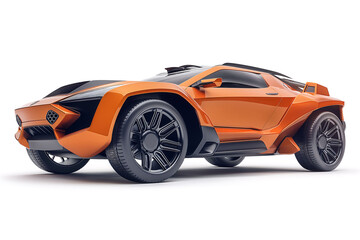 Orange Concept Car Design