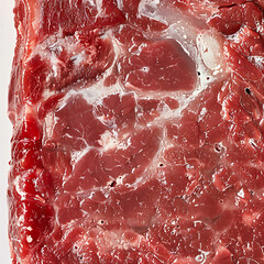 Close Up of a Raw Steak