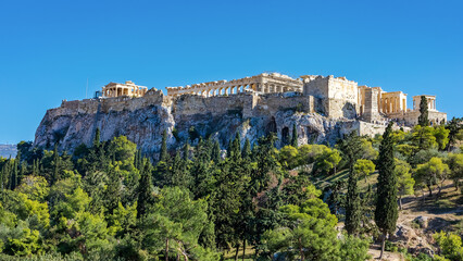 Acropolis in Athens, Greece.