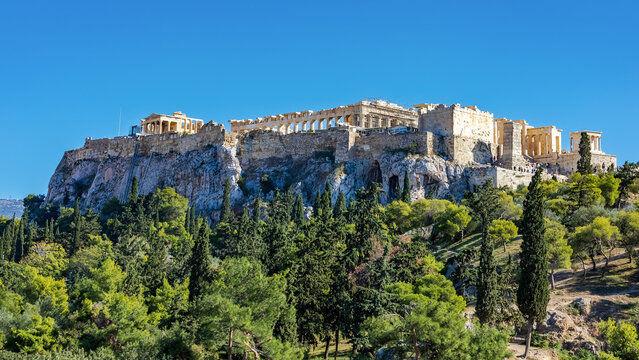 Acropolis in Athens, Greece.