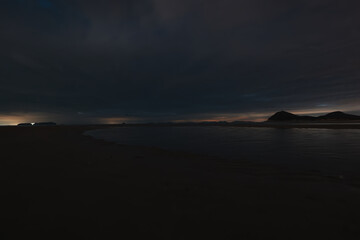 夕暮れの父母ヶ浜