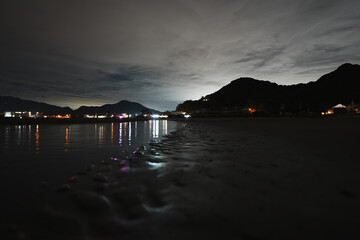 父母ヶ浜の夜景