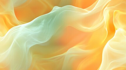 Obraz premium Seamless abstract pattern featuring a soft blurred yellow backdrop ideal for vibrant design projects