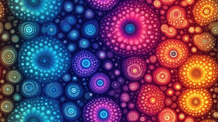 Colorful abstract texture seamlessly repeating pattern ideal for decorative backgrounds