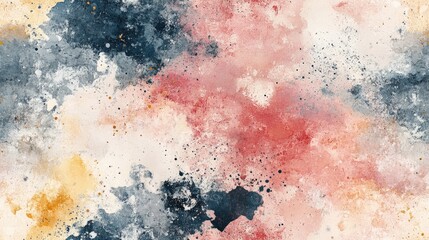 Abstract pastel watercolor paper texture with seamless pattern design ideal for backgrounds and artistic projects