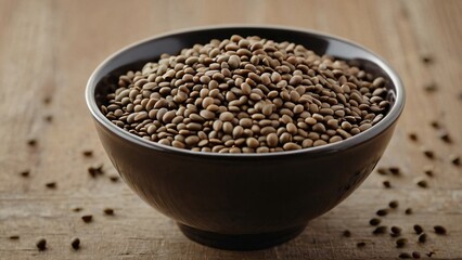 Fototapeta premium lentils in a bowl