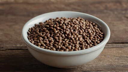 lentils in a bowl