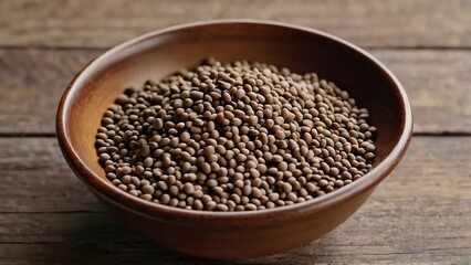 Fototapeta premium lentils in a bowl