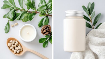 Spa Products Wellness Candle Lotion Natural Ingredients Organic Relaxing Serenity Aromatherapy