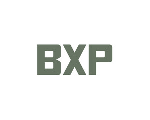 Fototapeta premium BXP logo design vector template. BXP