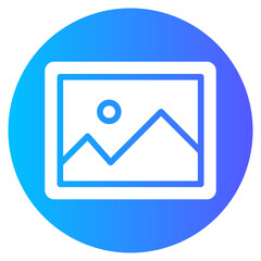 photo gradient icon