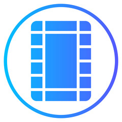 film roll gradient icon