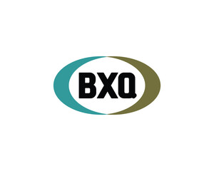 BXQ logo design vector template. BXQ