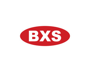 BXS logo design vector template. BXS