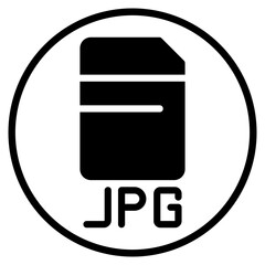 jpg glyph icon