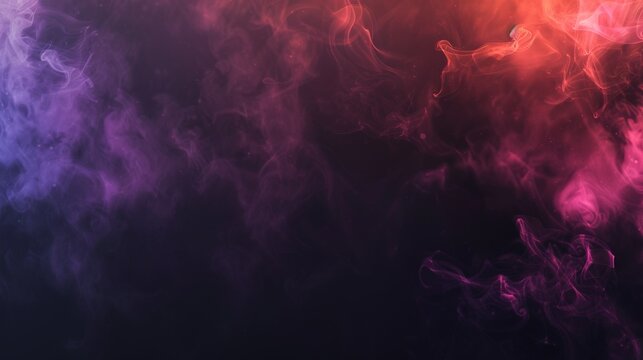 Gradient Light Effect Smoke on Black Background - a mesmerizing and atmospheric visual. The gradient smoke effect adds depth and intrigue to the dark backdrop.