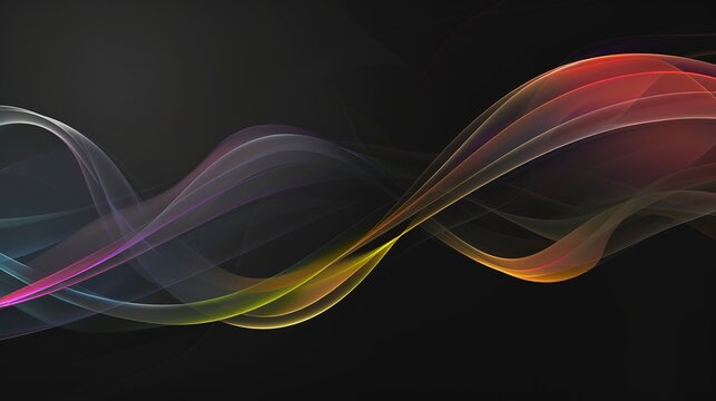 Gradient Light Effect Smoke on Black Background - a mesmerizing and atmospheric visual. The gradient smoke effect adds depth and intrigue to the dark backdrop.