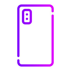 phone camera gradient icon