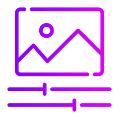 settings gradient icon