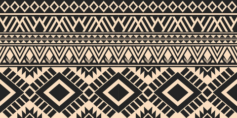 Ethnic geometric pattern, seamless pattern of the Navajo tribe. Native American ethnic. Seamless vector pattern ethnic, seamless Mexican rug, woven carpet. Folk embroidery, Bohemian, Aztec style.