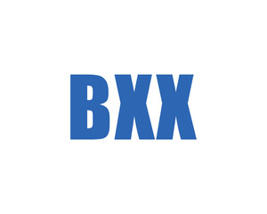 BXX Logo design vector template. BXX